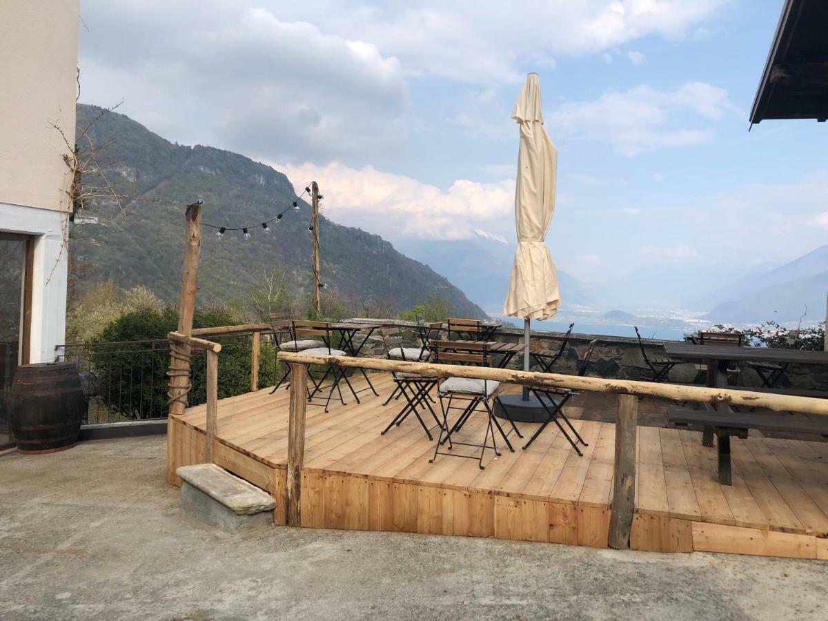 Agriturismo La Sorgente Apart otel Gravedona Dış mekan fotoğraf