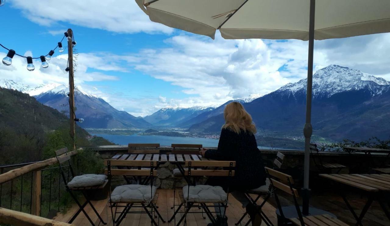 Agriturismo La Sorgente Apart otel Gravedona Dış mekan fotoğraf